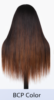 Copper Ginger Loose Body Wave Light 3D Cap C Part Glueless 24' Mini Knots Pre-plucked Brazilian Lace Wig