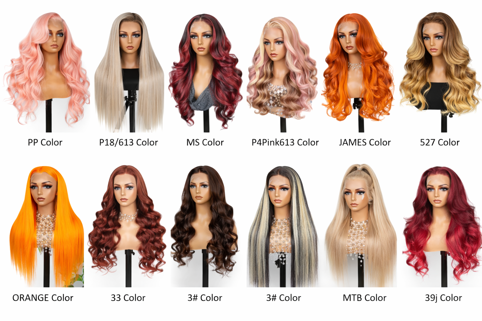 Light Brown Ombre Brazilian Hair 24' Glueless Piano Color Body Wave Human Hair Pre-cut Lace Front Wigs